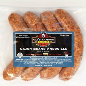 Uli's Famous Cajun Pork Andouille Spicy Sausage Seattle WA