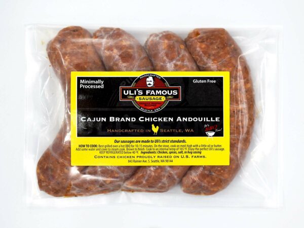 Uli's Famous Cajun Chicken Andouille Spicy Sausage Company Seattle WA