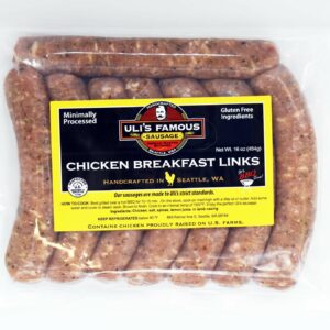 Uli's Famous Chicken Breakfast Links Sausage Seattle WA