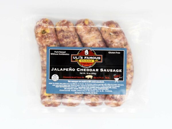Uli's Famous Jalapeno Cheddar Spicy Sausage Seattle, WA