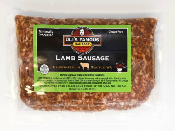 Uli's Famous Lamb Special Sausage Seattle WA