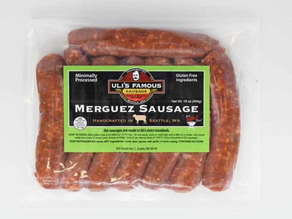 Uli's Famous Merguez Special Sausage Seattle, WA