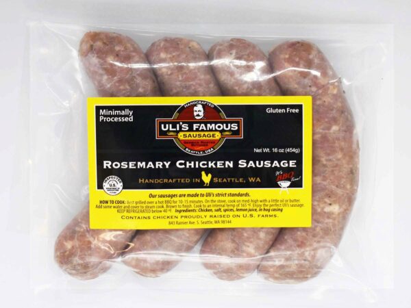 Uli's Famous Sausage Rosemary Sausage Market Seattle WA