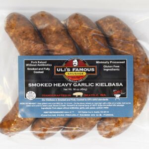 Uli's Famous Sausage Smoked Heavy Garlic Seattle, WA