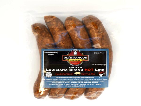 Uli's Famous Smoked Hot Link Spicy Sausage Seattle WA