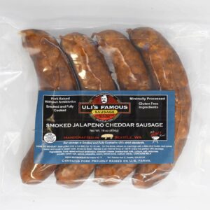 Uli's Famous Smoked Jalapeno Sausage Seattle WA