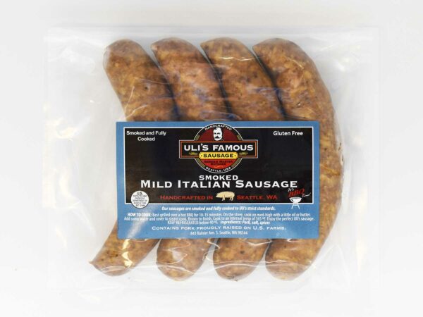 Uli's Famous Smoked Mild Italian Sausage Seattle WA