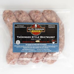 Uli's Famous Sausage Thuringer Style Bratwurst Seattle, WA