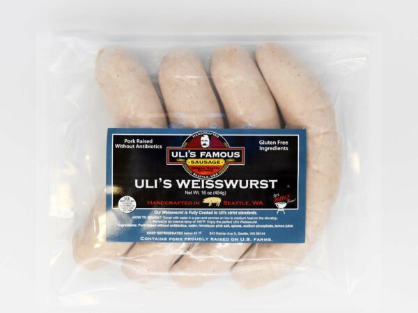 Uli's Famous Weisswurst Special Sausage Seattle WA
